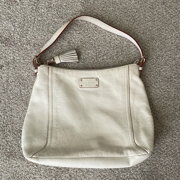 *Host Pick* Kate Spade Off White/Cream Boho Shoulder Bag Y2K - Picture 10 of 11